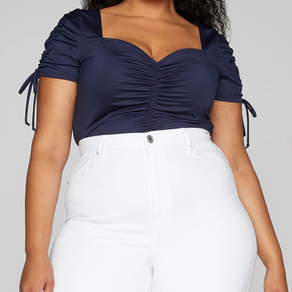 Fashion To Figure Ruched Bodysuit